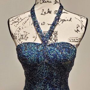 Mermaid Sequin Prom Dress